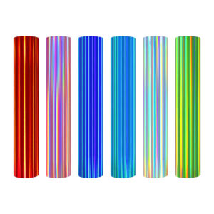 Holographic Metallic Heat Transfer Vinyl – Iridescent Shine for Heat Press Projects
